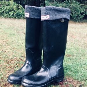 Black Hunter Boots